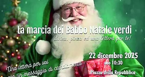 Allumiere, torna la “Rifiuthon”: la marcia dei Babbo Natale verdi per l’ambiente