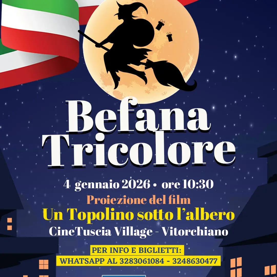 E' tutto pronto per la \"Befana Tricolore\"