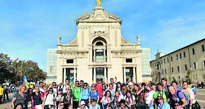 Scout di Tolfa e S. Marinella alla marcia Perugia–Assisi