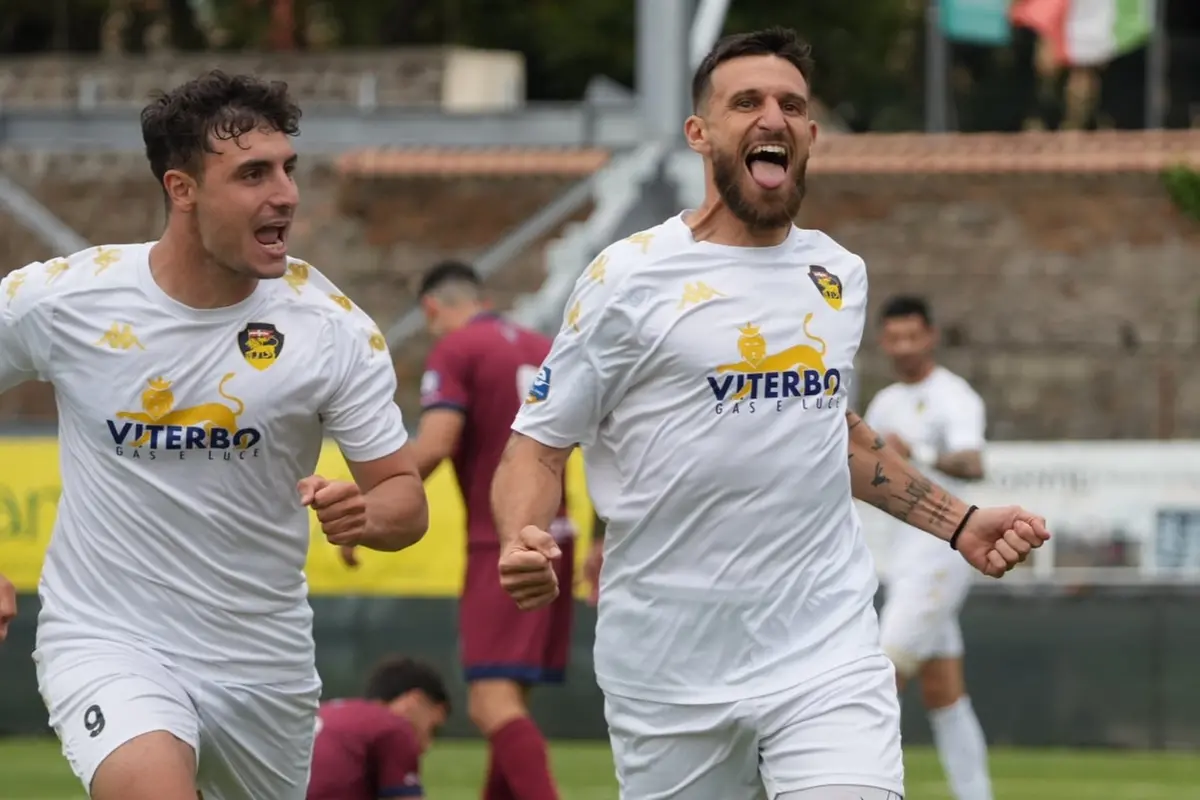 L\\u2019esultanza di Fatati dopo il gol dell\\u20191-0