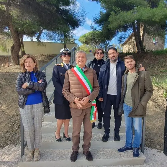 Santa Marinella, riaperta la scalinata all’ex fungo