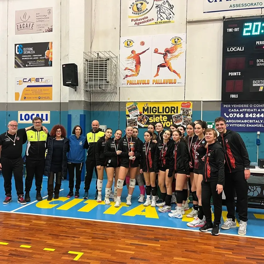 Medaglia d’argento per l'U18 della Cv Volley