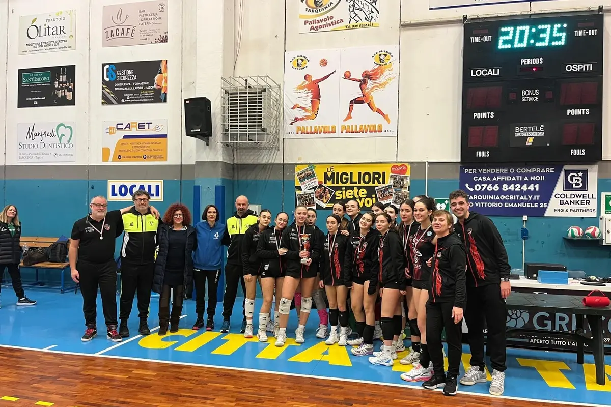 Medaglia d’argento per l'U18 della Cv Volley