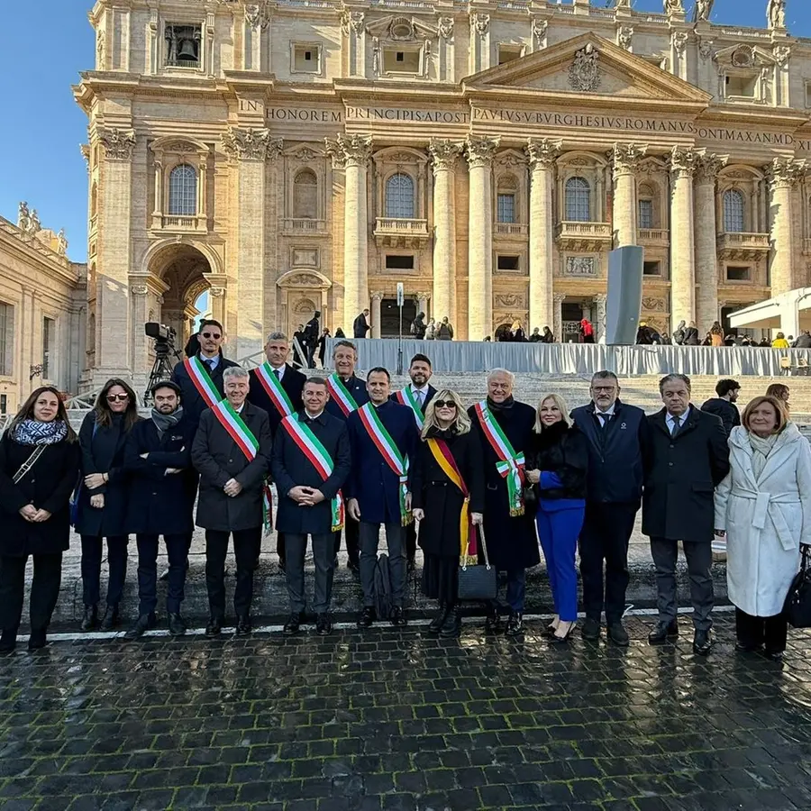 Amori all’udienza di Papa Leone