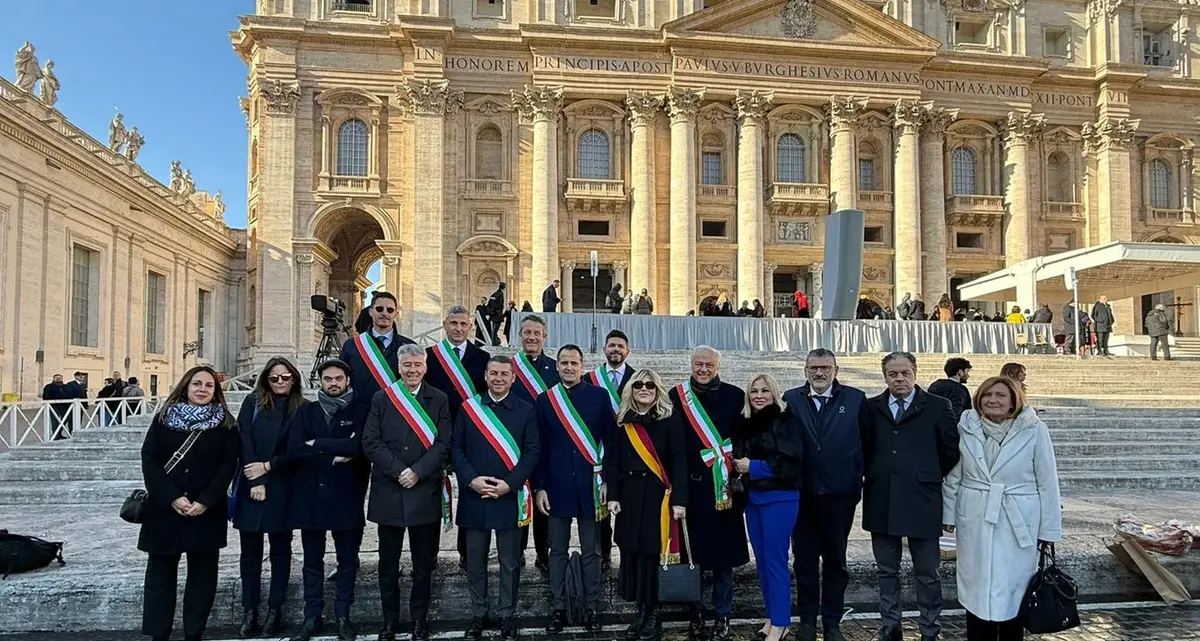Amori all’udienza di Papa Leone