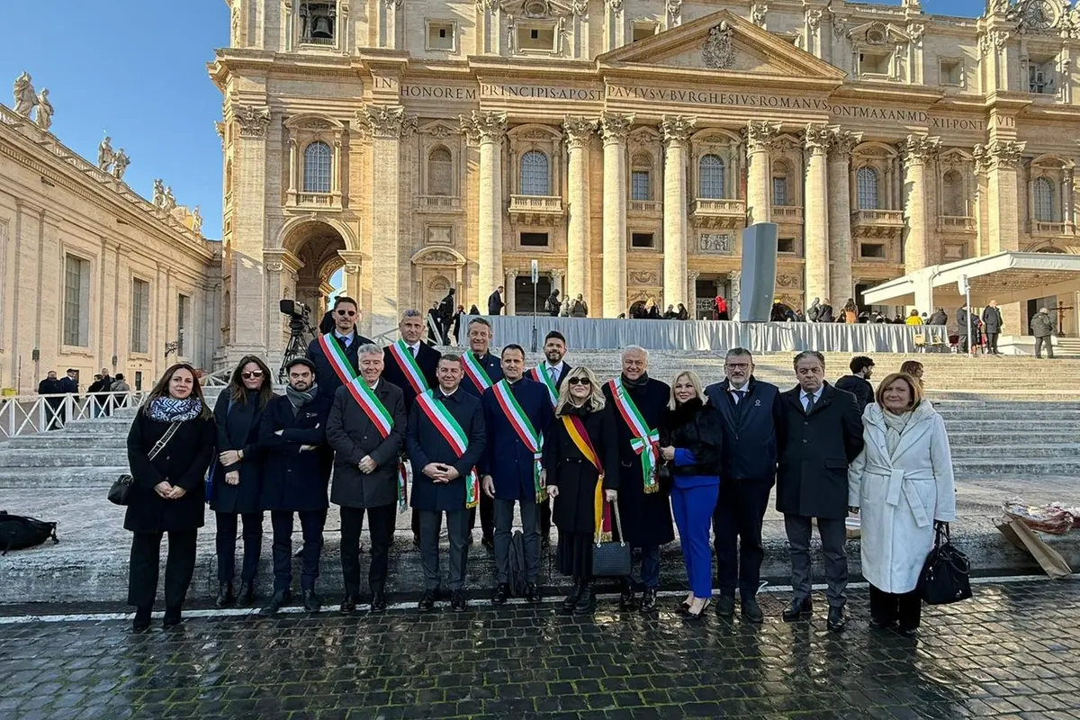 Amori all’udienza di Papa Leone