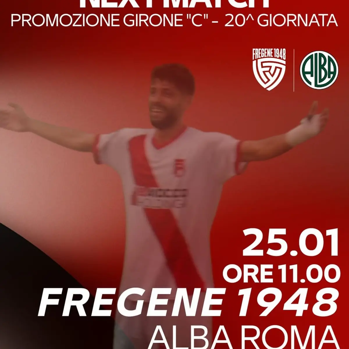 Il Fregene vuole ripartire contro l’Alba Roma