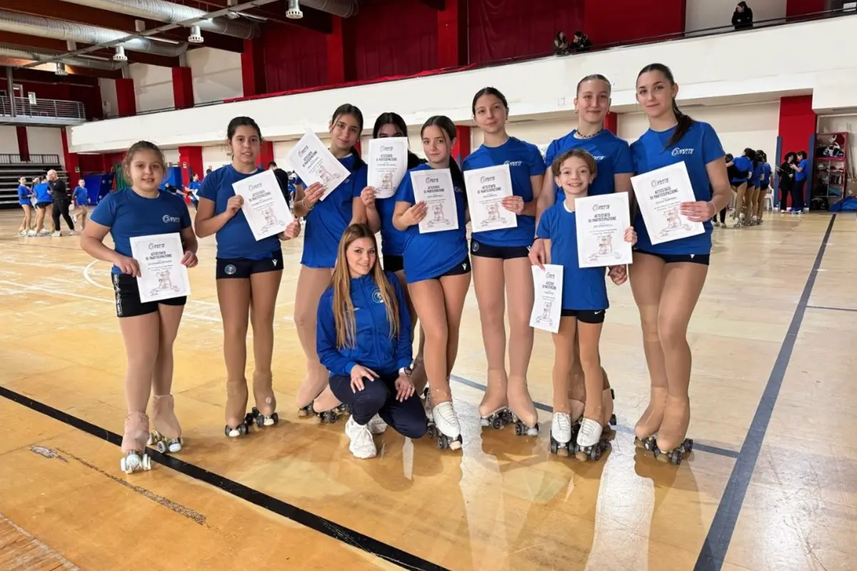 Le portacolori della Real Azzurra