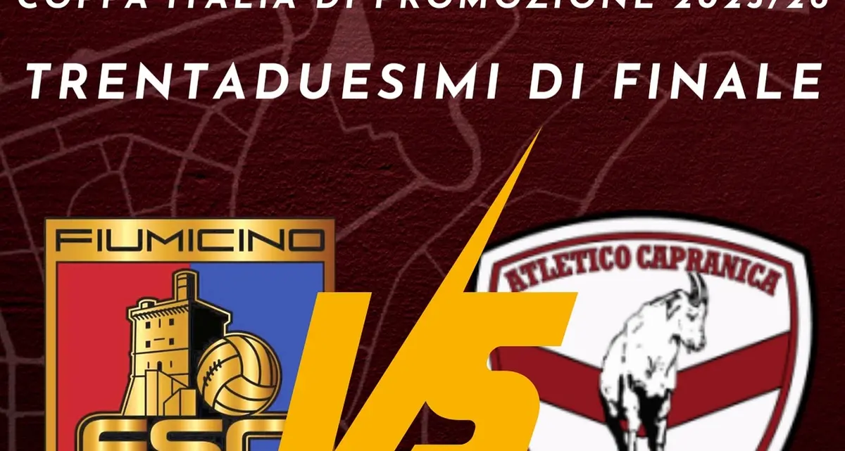 Coppa Italia: il Fiumicino affronterà l’Atletico Capranica nei 32esimi di finale