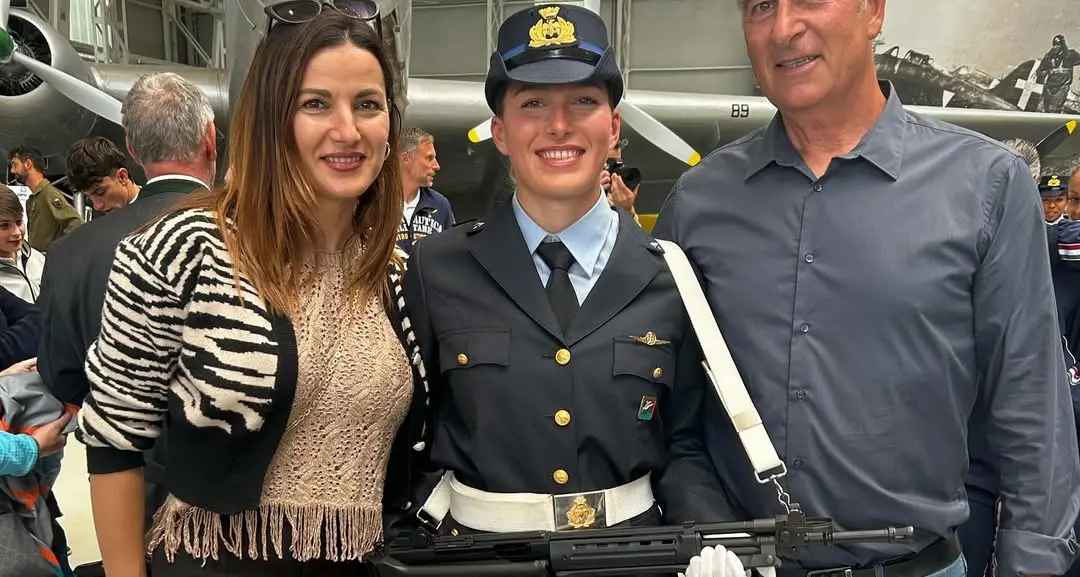 Cecilia Pampinella entra all’Aeronautica Militare