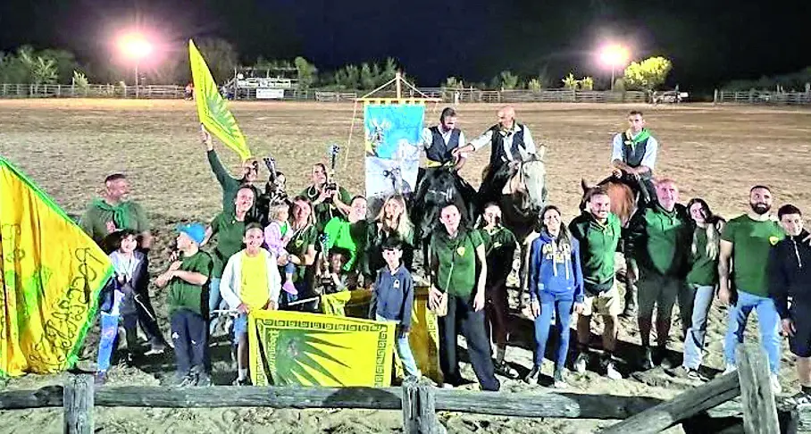 Il Poggiarello conquista il Drappo del 35° Torneo Rionale dei Butteri