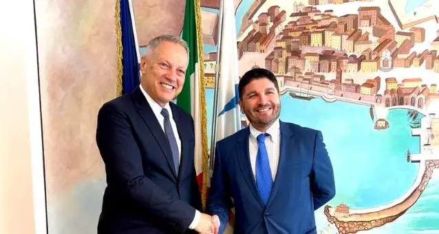 L’ambasciatore di Danimarca in Italia in visita a Molo Vespucci