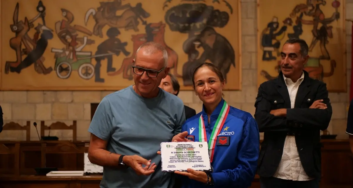 Tarquinia, Simona Scocchetti premiata atleta dell’anno 2025