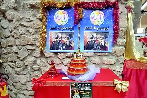 Vent’anni di presepi: alla Rocca mostra aperta fino all’11 gennaio