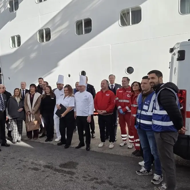 Costa Crociere: 19 scali destinati alla solidarietà a Civitavecchia