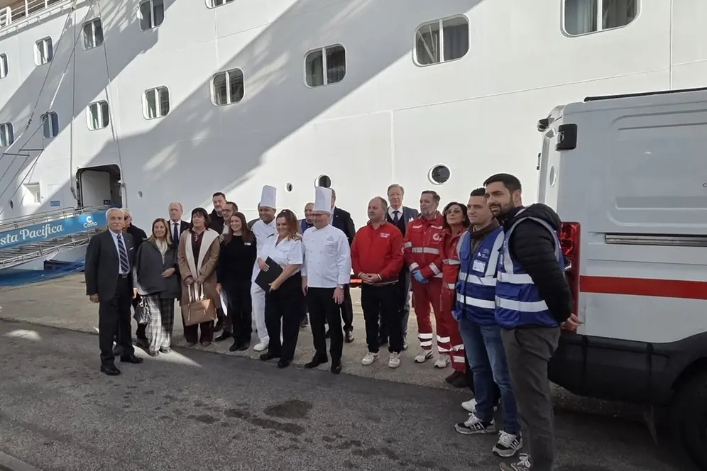Costa Crociere: 19 scali destinati alla solidarietà a Civitavecchia
