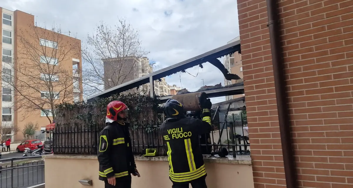 Viterbo: incendio in un appartamento a Ponte dell’Elce