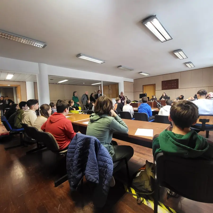 Tribunale, studenti della Flavioni protagonisti