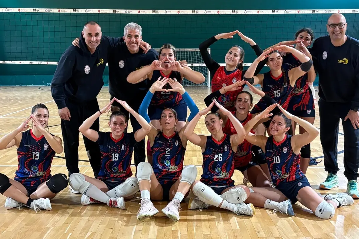 L\\u2019esultanza finale delle ragazze di Guidozzi: un successo che chiude al meglio l\\u2019anno solare del team (Foto Elia)