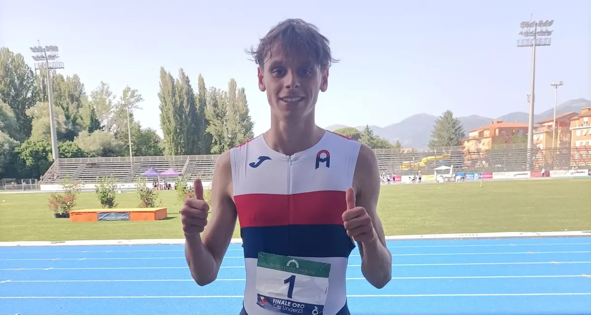 Francesco De Santis fa sognare ancora: trionfo dell’atleta a Rieti