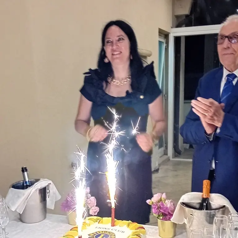 Lion club Porto Traiano: passaggio della campana Ciatti-Roscioni