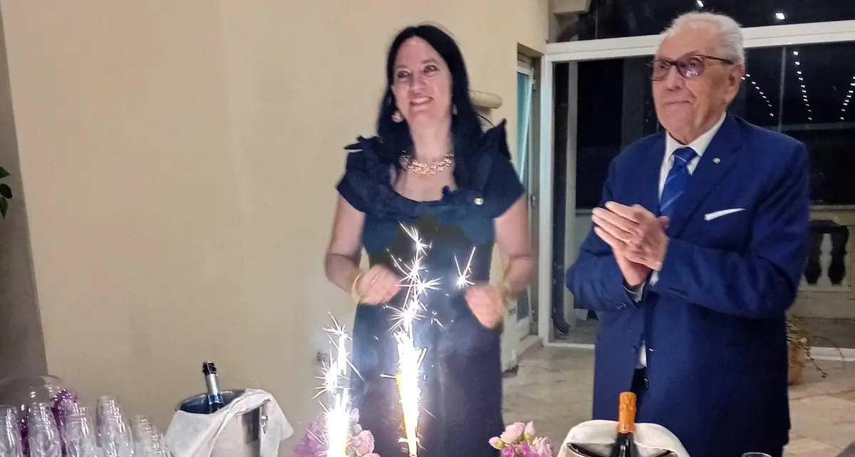 Lion club Porto Traiano: passaggio della campana Ciatti-Roscioni