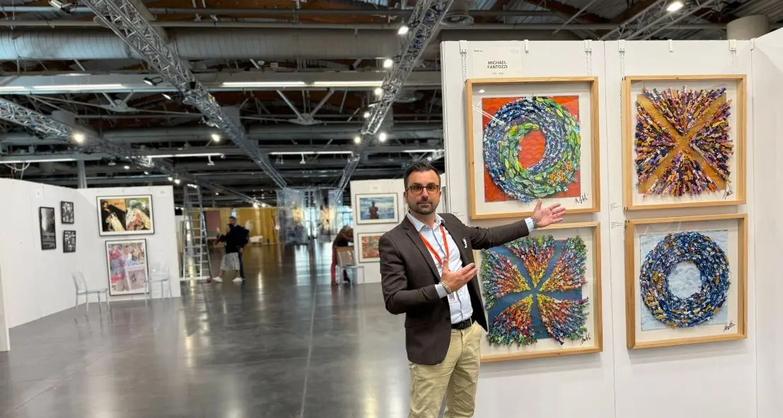 L'orgoglio di Santa Marinella: Michael Fantozzi alla Biennale di Firenze