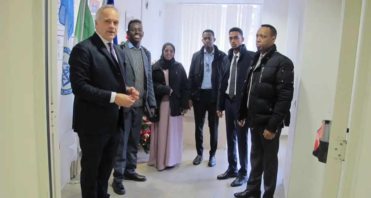 Delegazione del Parlamento della Somalia all’Unitus di Civitavecchia