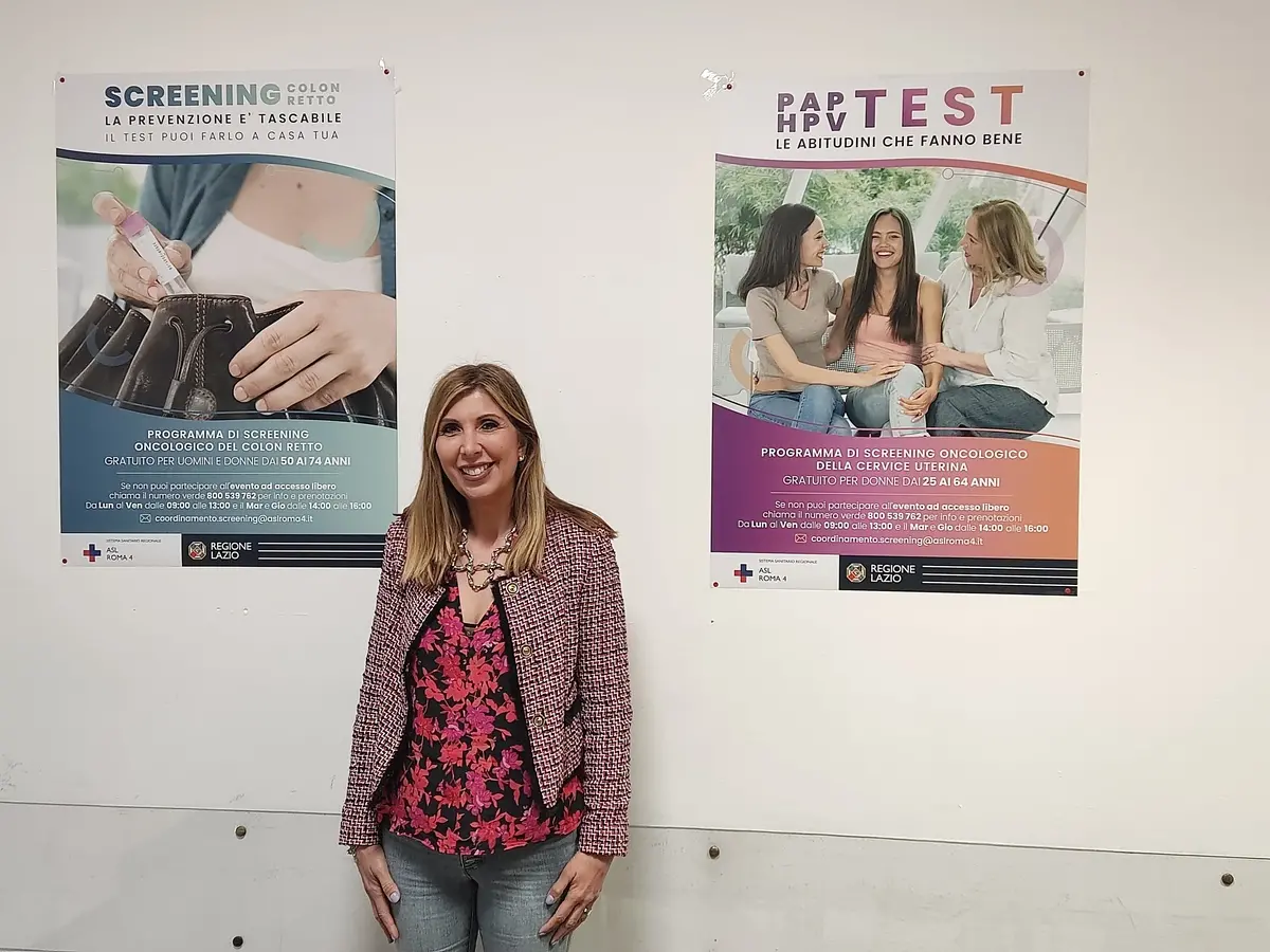 Elisabeth Galliano, responsabile dello screening oncologico della Asl Roma 4