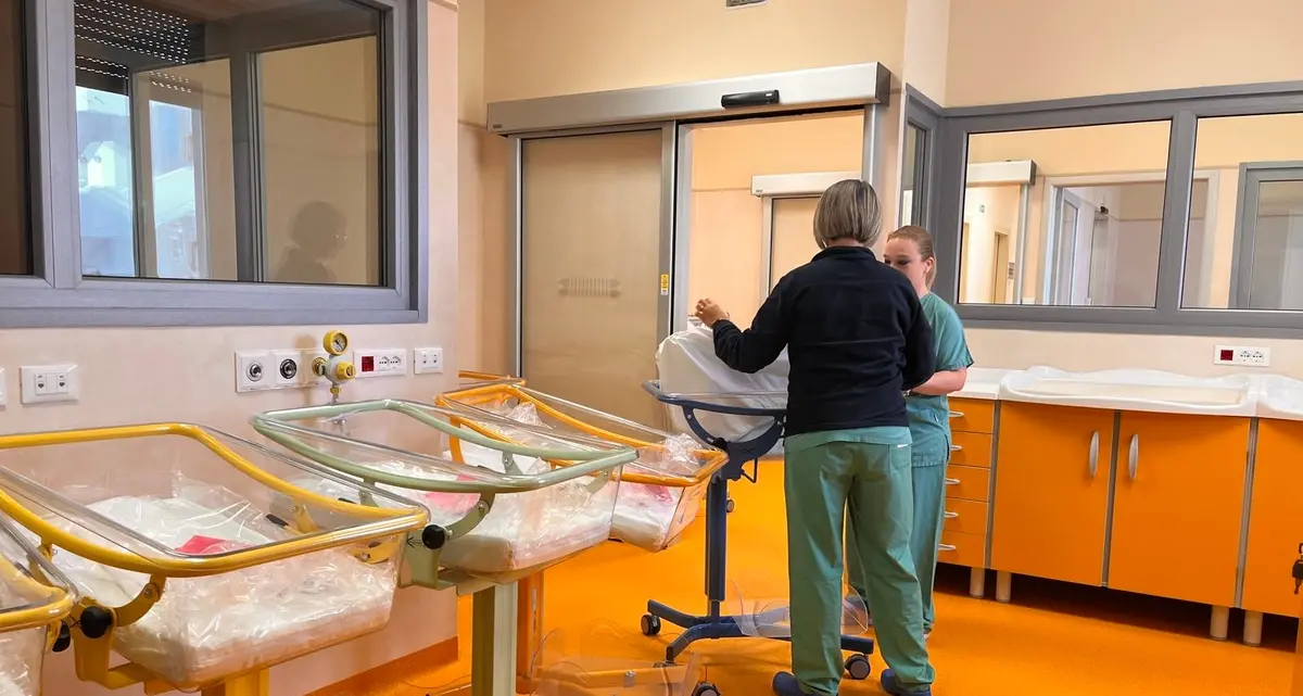 Ginecologia, inaugurato il nuovo reparto e a febbraio arriva l’epidurale