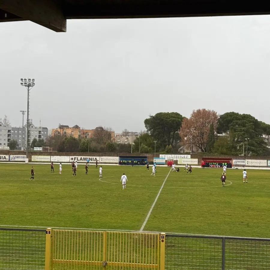 La Flaminia Civita Castellana impatta 1-1 con il Real Monterotondo
