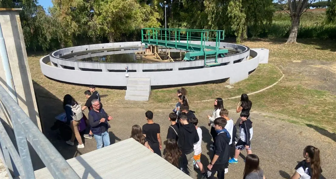 Scuola e territorio insieme per l’ambiente: studenti alla scoperta del depuratore di Montalto