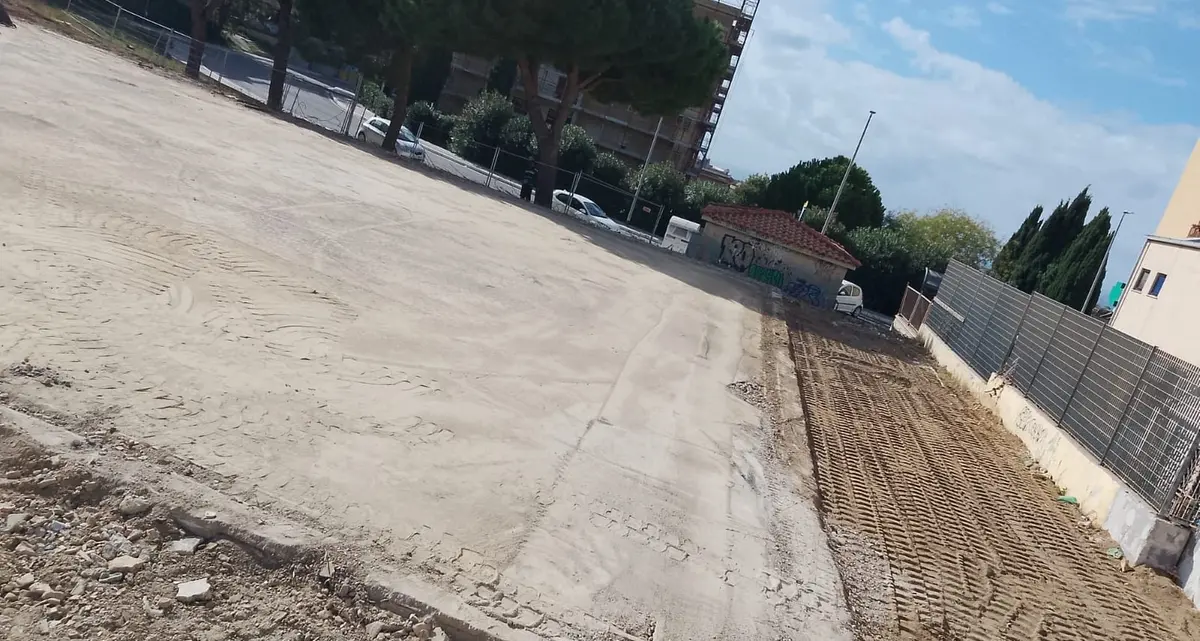 Non solo PalaGrammatico, lavori anche al campetto di basket del Pincio