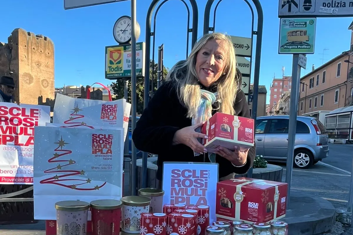 Cerveteri campione di solidarietà: il Natale di Aism porta 1650euro alla ricerca scientifica sulla Sclerosi Multipla