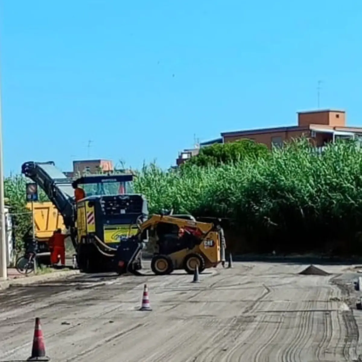 Partiti i lavori per il restyling delle strade: primo step a Caerevetus