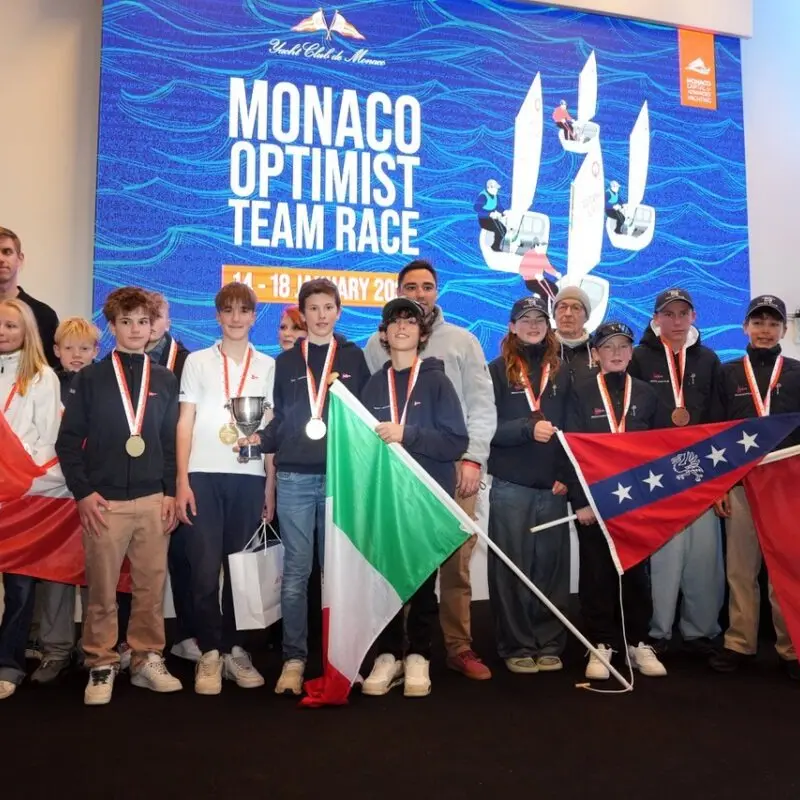 I velisti dello Yacht Club Italiano trionfano alla Monaco Optimist Team Race