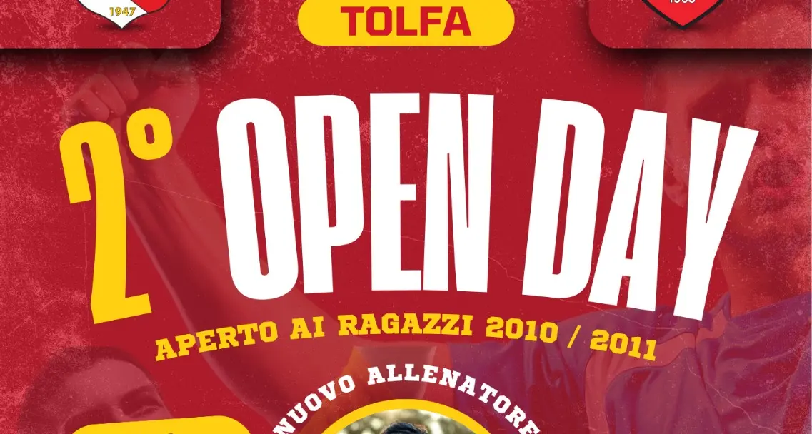 Tolfa, ultimo Open Day per i 2010 e 2011