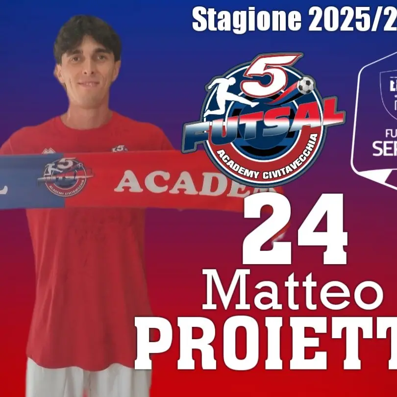 Proietti ha detto ancora sì alla Futsal