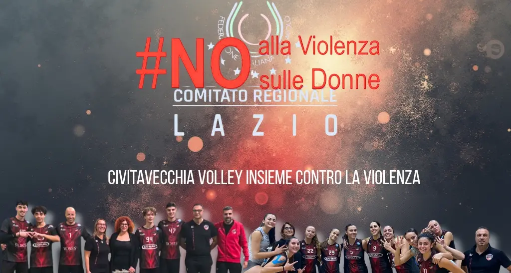 La Cv Volley fa squadra contro la violenza: simboli rossi e vittorie in campo