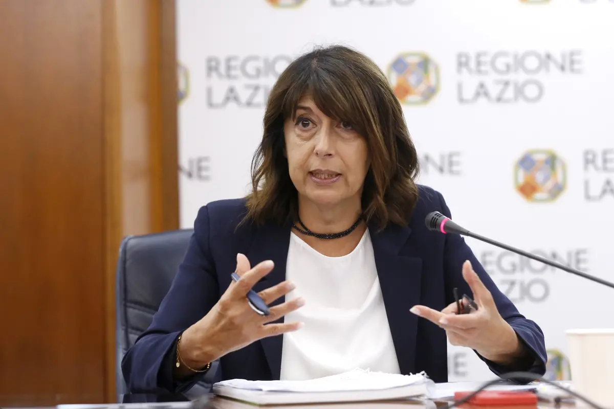 ROBERTA ANGELILLI ASSESSORE REGIONE LAZIO , IMAGOECONOMICA