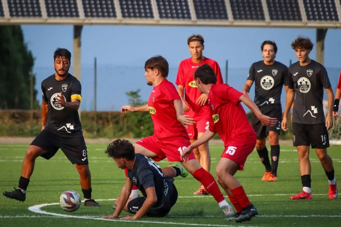 Una fase del match Sorianese-Guidonia Montecelio Primavera (Foto Simone 27 Ferraro Photography)