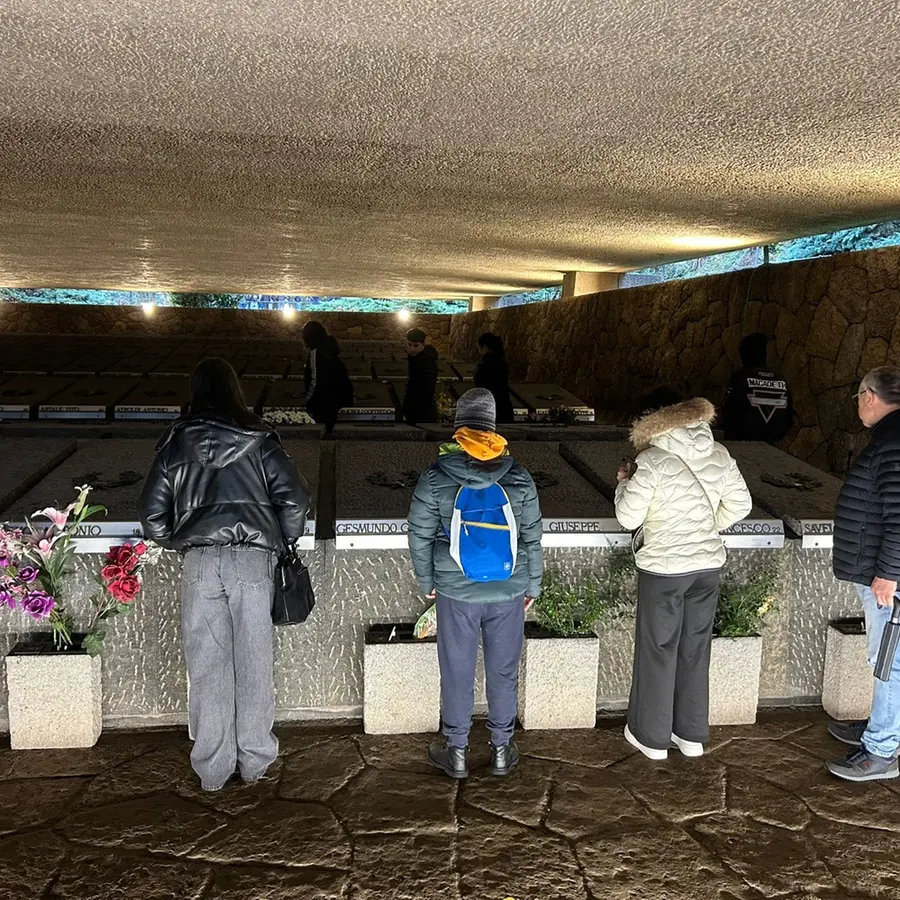 L’alberghiero in visita alle Fosse Ardeatine