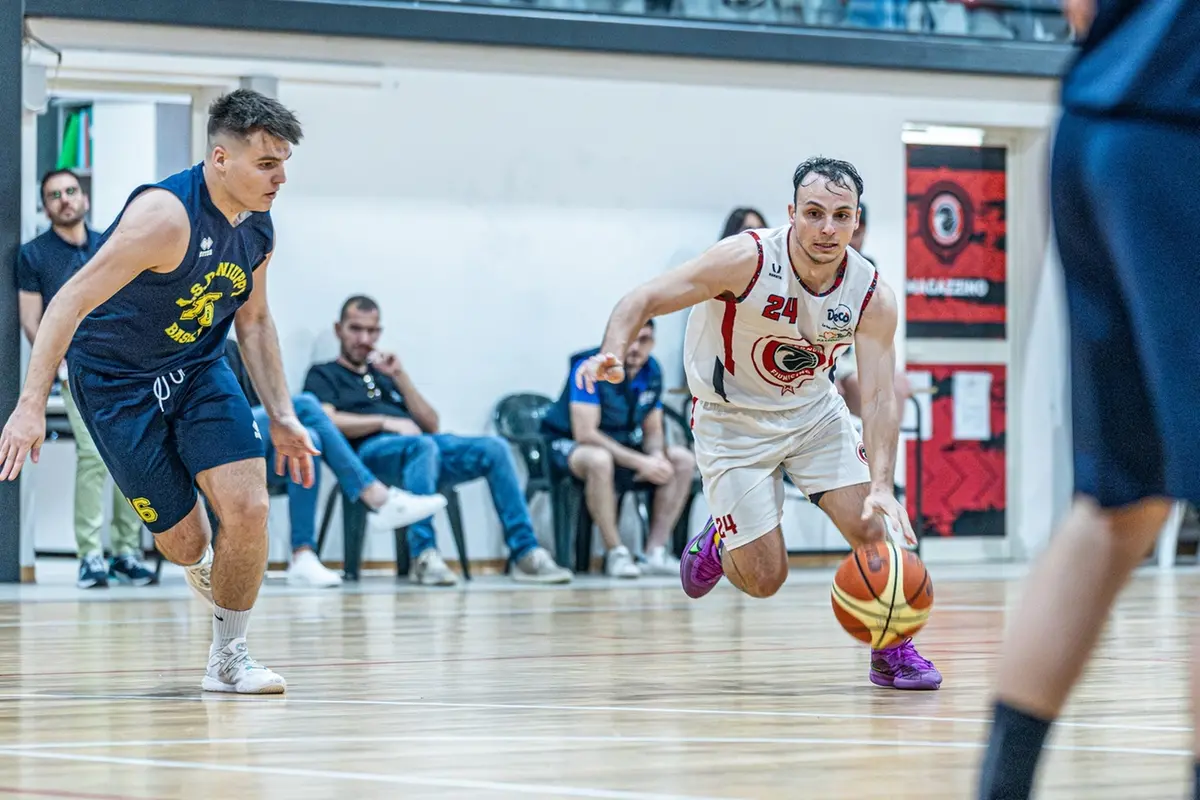 Alessio Bargiacchi durante una fase di gioco