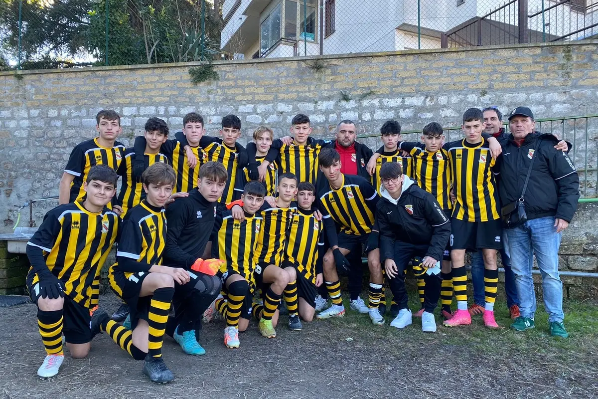 La formazione Under 16 Provinciale del Tolfa Calcio