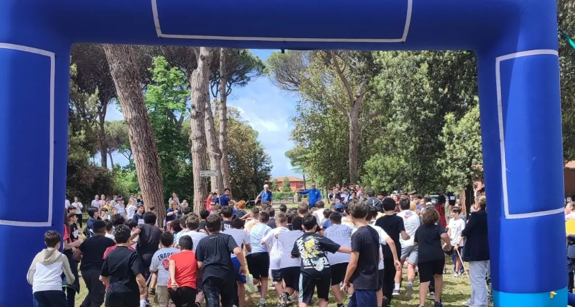 Grande successo a Fiumicino per la 3^ edizione del “Cross Scolastico”