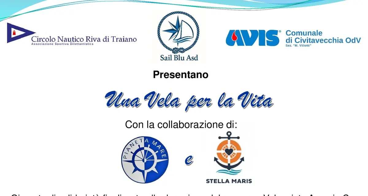 Una vela per la vita, lo sport incontra la solidarietà