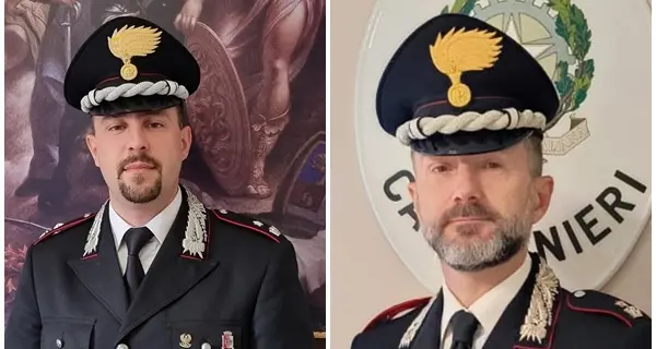 Carabinieri: i capitani Bucalo e Colusso promossi al grado di maggiore