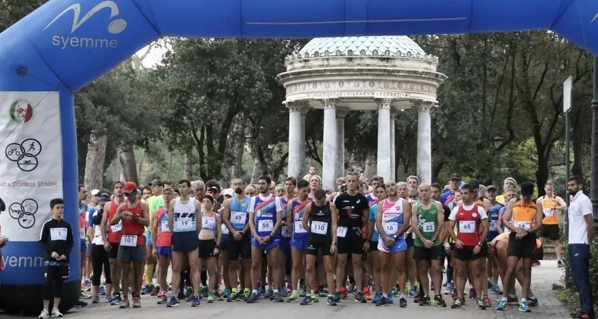 A Villa Borghese domenica si corre per sensibilizzare il tema sulla sicurezza stradale