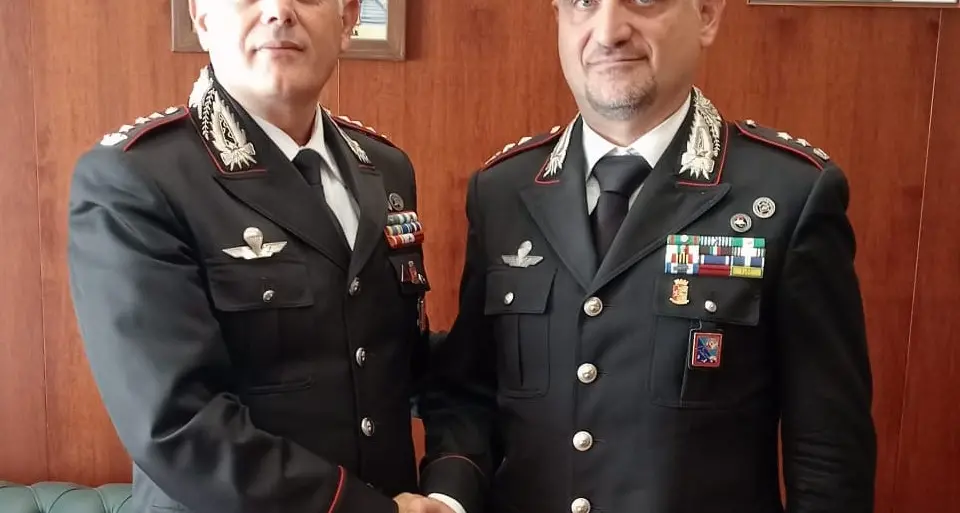 Carabinieri: Viterbo saluta il tenente colonnello Guglielmo Trombetta