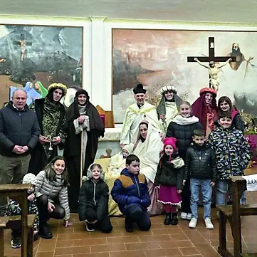 La Bianca, i re magi sono giunti a cavallo